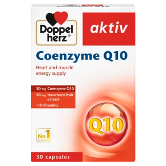 Illustration of the product packaging Doppelherz aktiv Coenzyme Q10 front view